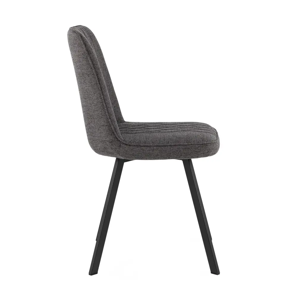 Фото 6 Стул для кухни обеденный Grein темно-серый (комплект 4 стула) Фото 6 Стул для кухни обеденный Grein темно-серый (комплект 4 стула)