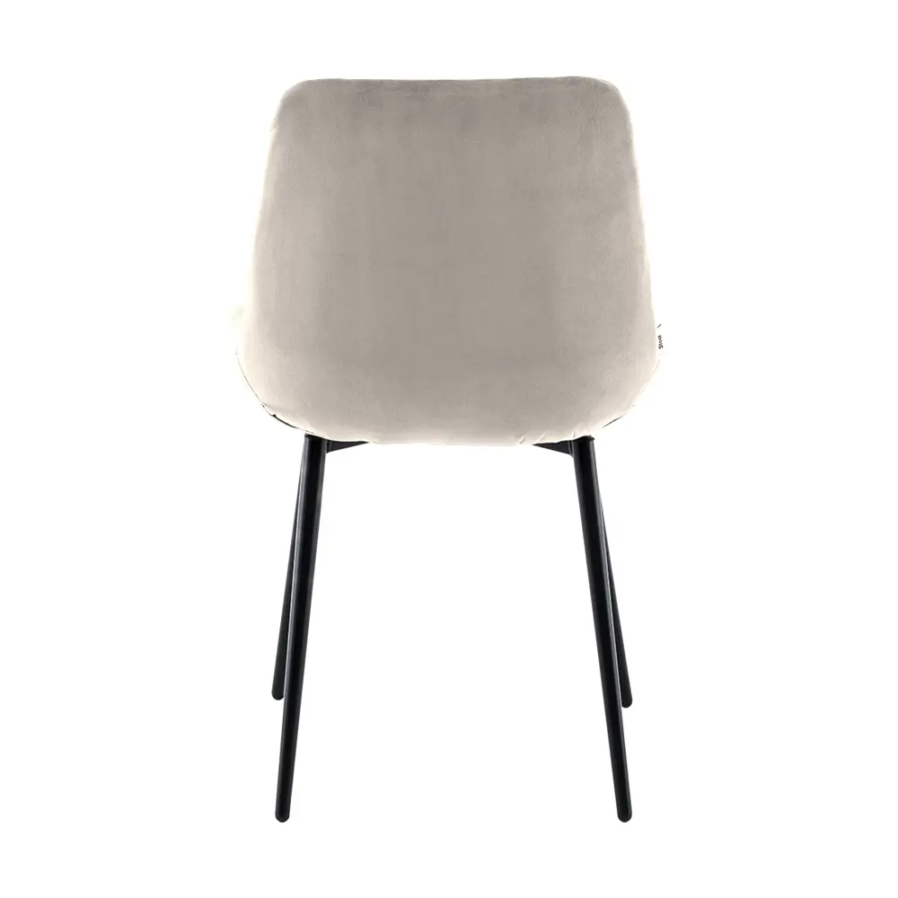 Фото 6 Стул для кухни обеденный Флекс велюр бежевый (комплект 4 стула)