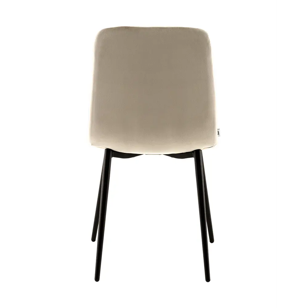 Фото 5 Стул для кухни обеденный Одди NEW велюр бежевый (комплект 4 стула)