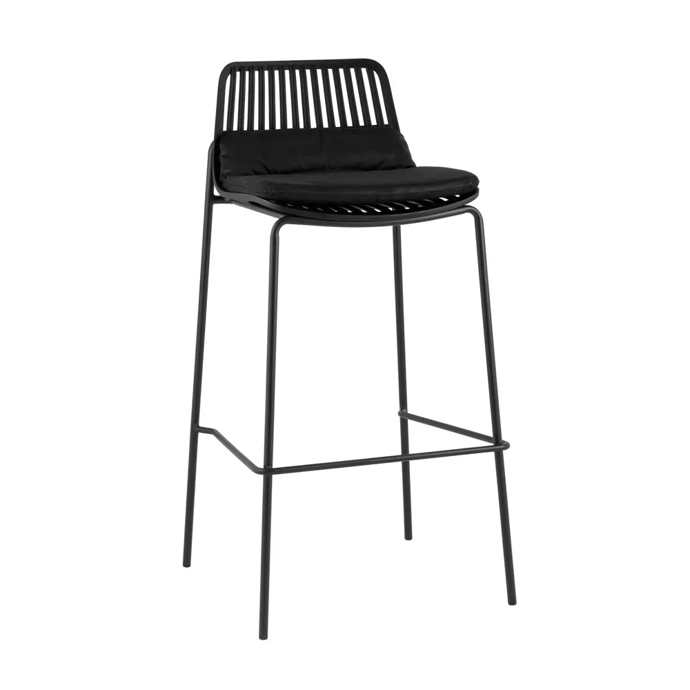 Фото Барный стул Stool group Louran D-012H-75 black BOX 49x100 см цвет черный Фото Барный стул Stool group Louran D-012H-75 black BOX 49x100 см цвет черный