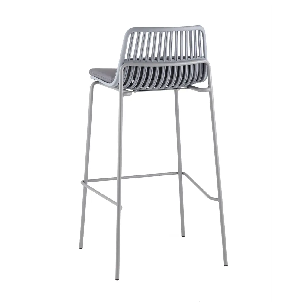 Фото 5 Барный стул Stool group Louran D-012H-75 grey BOX 49x100 см цвет серый Фото 5 Барный стул Stool group Louran D-012H-75 grey BOX 49x100 см цвет серый