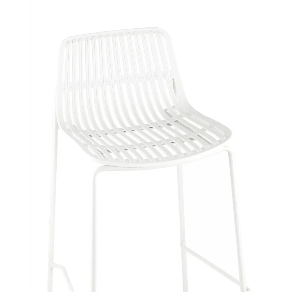 Фото 7 Барный стул Stool group Louran D-012H-75 white BOX 49x100 см цвет белый Фото 7 Барный стул Stool group Louran D-012H-75 white BOX 49x100 см цвет белый