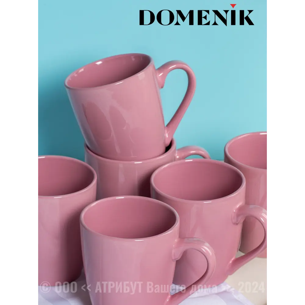 Фото 6 Кружка 350 мл Domenik Набор кружек blooming розовый 350мл 4шт DMD249-4ECOM керамика цвет розовый 4 шт Фото 6 Кружка 350 мл Domenik Набор кружек blooming розовый 350мл 4шт DMD249-4ECOM керамика цвет розовый 4 шт