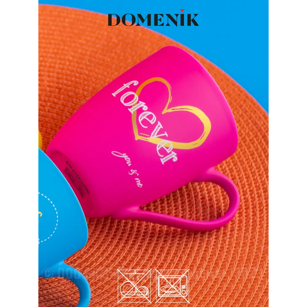 Фото 4 Кружка 340 мл Domenik Набор кружек oh!soft 3шт 340мл DMM010-ECOM фарфор цвет разноцветный 4 шт Фото 4 Кружка 340 мл Domenik Набор кружек oh!soft 3шт 340мл DMM010-ECOM фарфор цвет разноцветный 4 шт
