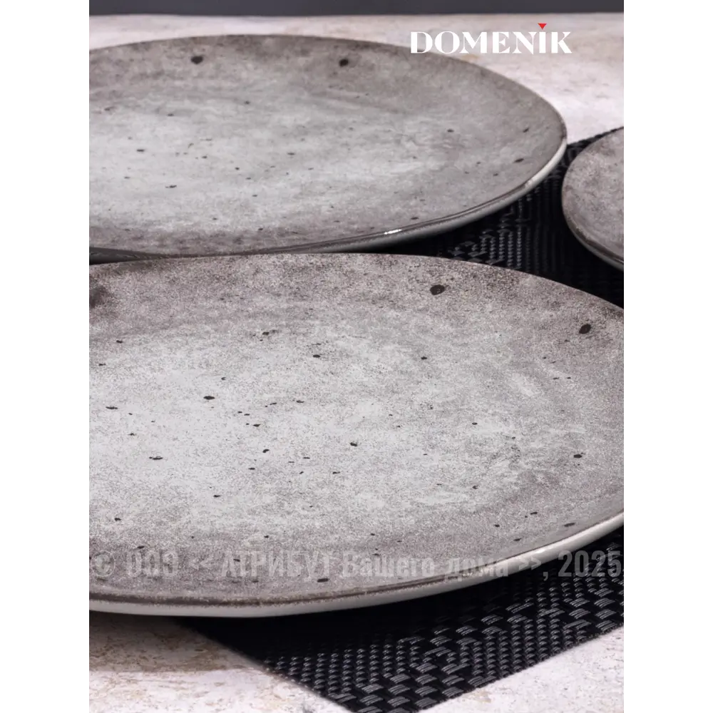 Фото 16 Столовый сервиз Domenik Набор столовый STONE DARK на 4 персоны (17 предметов) 17 предметов 4 персон керамика цвет Серый / серебристый Фото 16 Столовый сервиз Domenik Набор столовый STONE DARK на 4 персоны (17 предметов) 17 предметов 4 персон керамика цвет Серый / серебристый