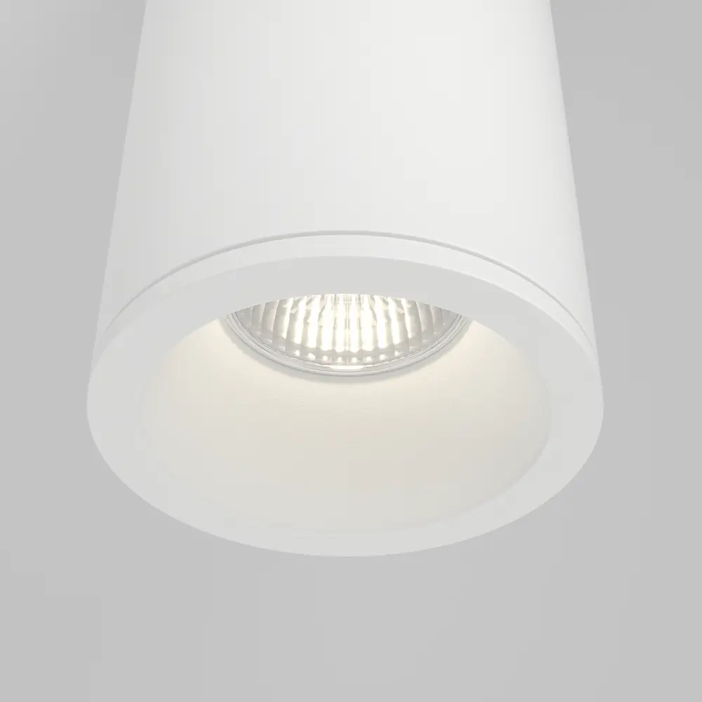 Фото 3 Светильник точечный накладной Maytoni C029cl-01-s-w под отверстие 20 мм 3 м² цвет белый Фото 3 Светильник точечный накладной Maytoni C029cl-01-s-w под отверстие 20 мм 3 м² цвет белый