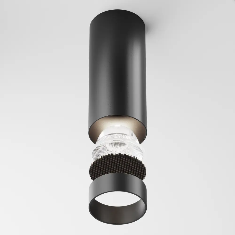 Фото 9 Светильник точечный накладной светодиодный Maytoni Focus led C056cl-l12b4k-w-b 6 м² нейтральный белый свет цвет черный Фото 9 Светильник точечный накладной светодиодный Maytoni Focus led C056cl-l12b4k-w-b 6 м² нейтральный белый свет цвет черный