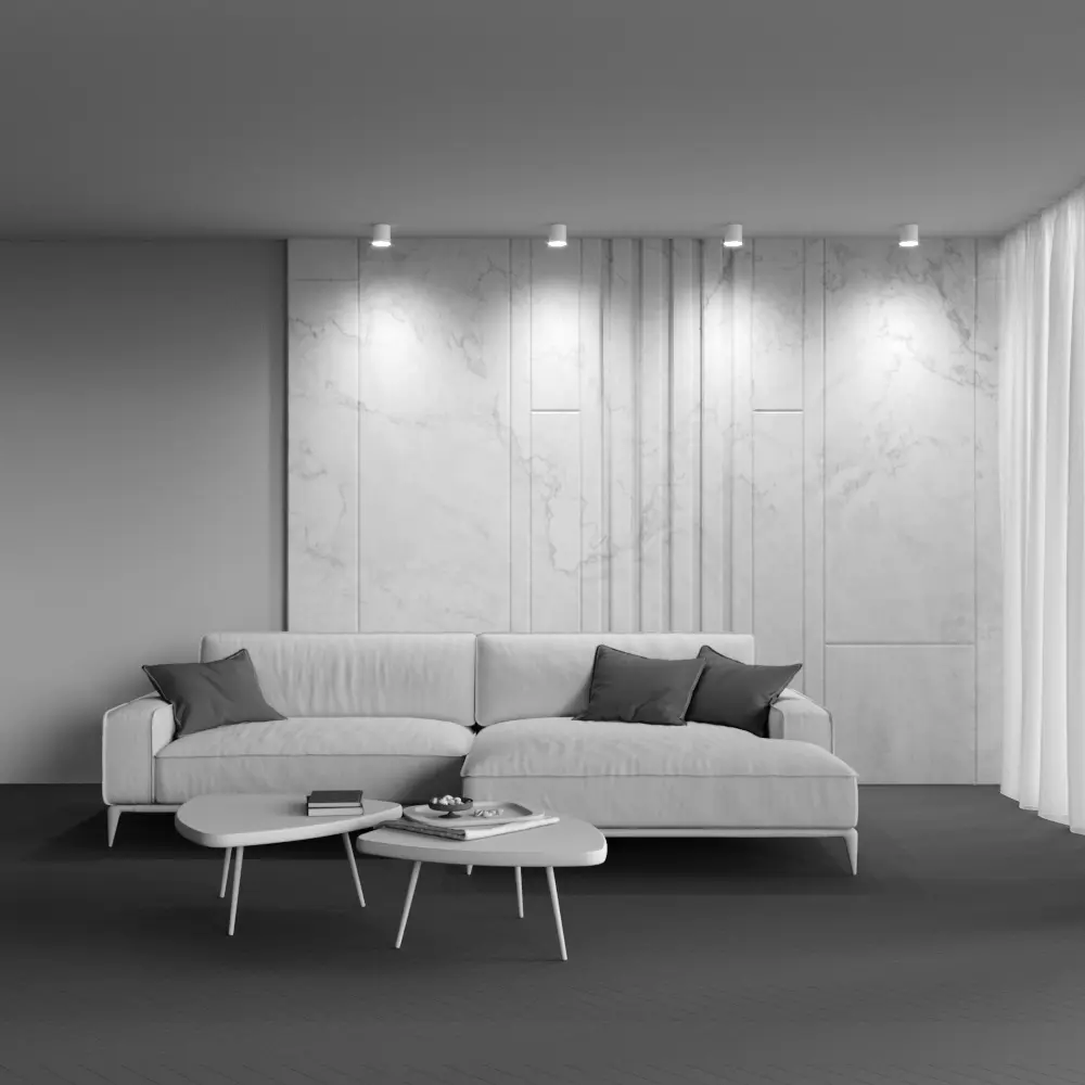 Фото 6 Светильник точечный накладной Maytoni C088cl-gx53-w под отверстие 20 мм 8 м² цвет белый Фото 6 Светильник точечный накладной Maytoni C088cl-gx53-w под отверстие 20 мм 8 м² цвет белый