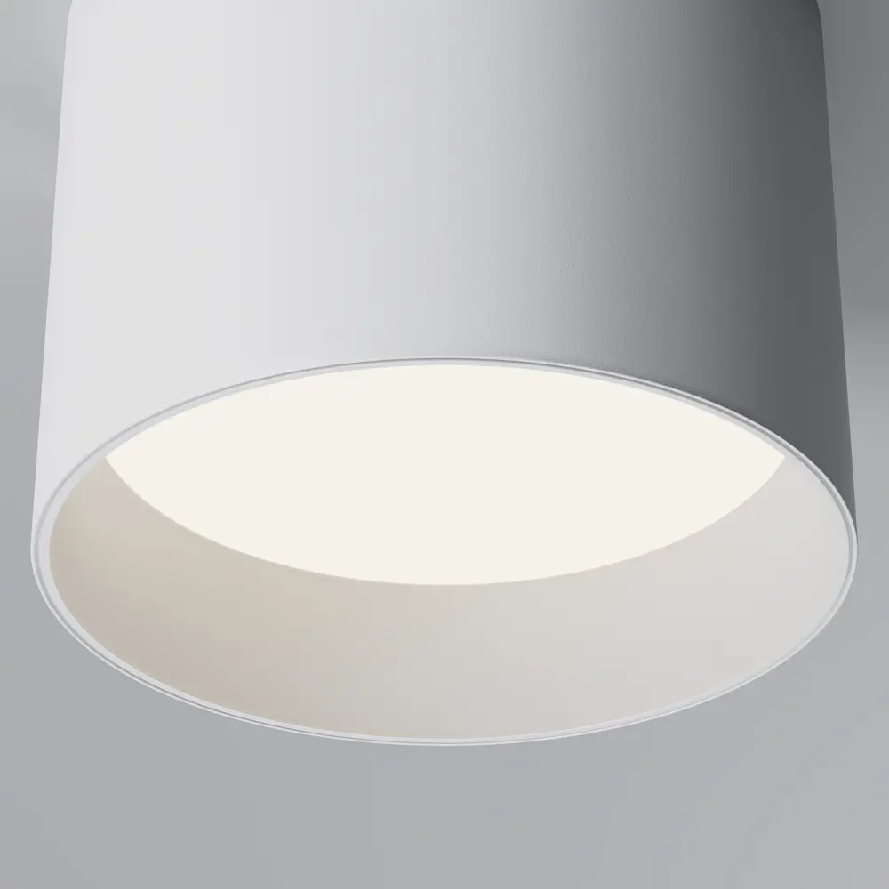 Фото 3 Светильник точечный накладной Maytoni C096cl-gx53-w под отверстие 20 мм 8 м² цвет белый Фото 3 Светильник точечный накладной Maytoni C096cl-gx53-w под отверстие 20 мм 8 м² цвет белый