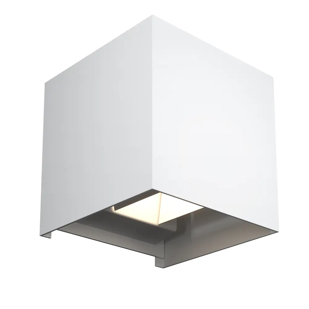 Фото 2 Светильник настенный светодиодный уличный Maytoni O572WL-L20W3K Fulton IP54 цвет белый Фото 2 Светильник настенный светодиодный уличный Maytoni O572WL-L20W3K Fulton IP54 цвет белый