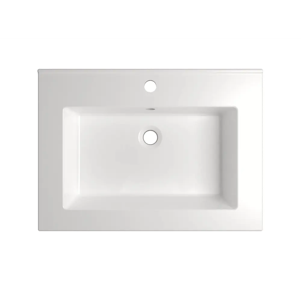 Фото 3 Раковина мебельная Uperwood Parma Premium 4538342000 66см цвет белый глянцевый Фото 3 Раковина мебельная Uperwood Parma Premium 4538342000 66см цвет белый глянцевый