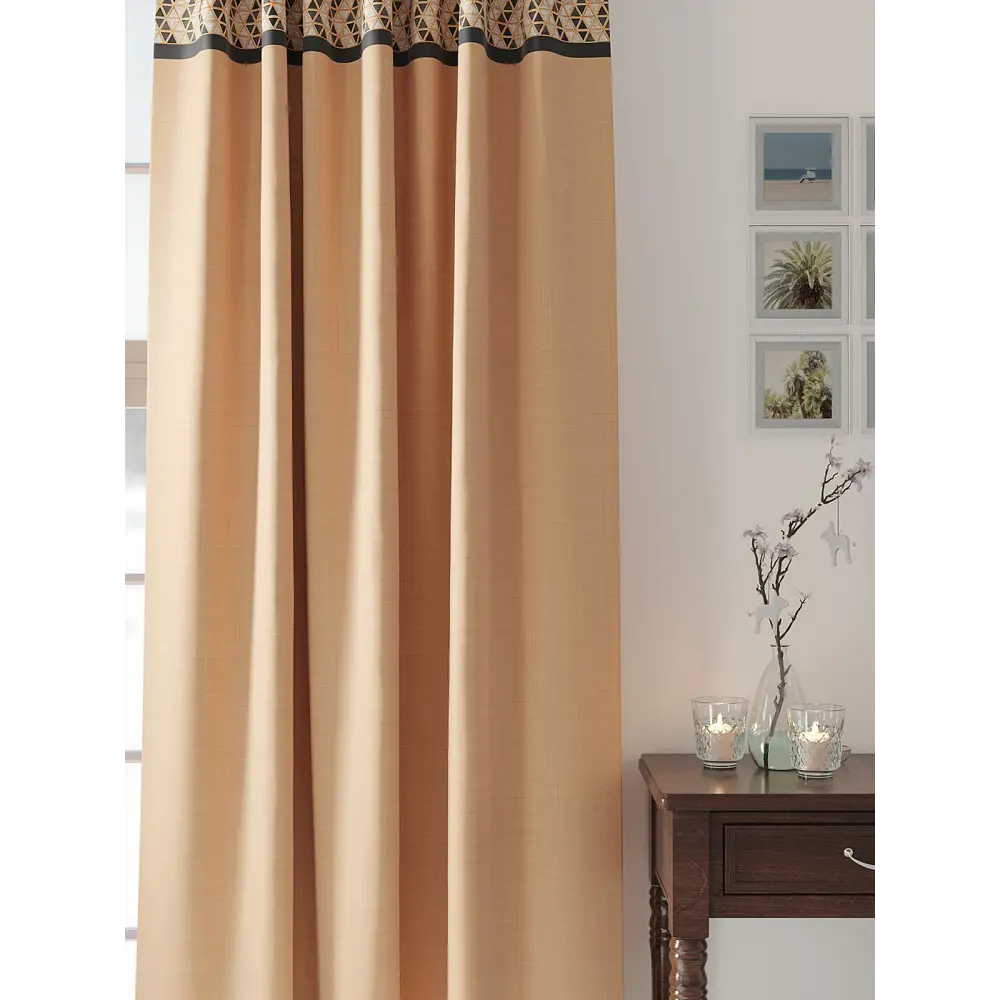 Фото 3 Комплект штор на шторной ленте AT Home Манвиарс 150x250 см цвет белый Фото 3 Комплект штор на шторной ленте AT Home Манвиарс 150x250 см цвет белый