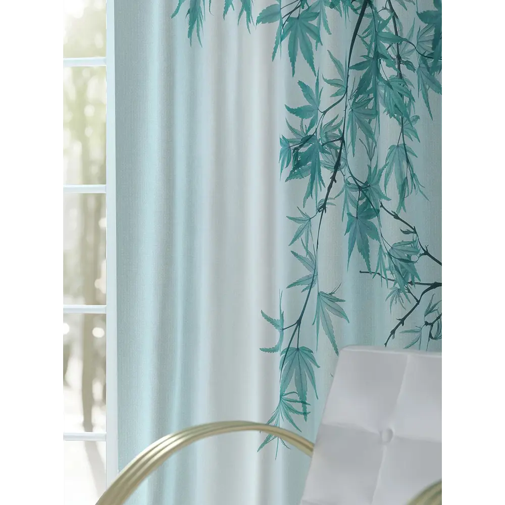 Фото 3 Комплект штор на шторной ленте AT Home Тонгвис 150x250 см цвет белый Фото 3 Комплект штор на шторной ленте AT Home Тонгвис 150x250 см цвет белый