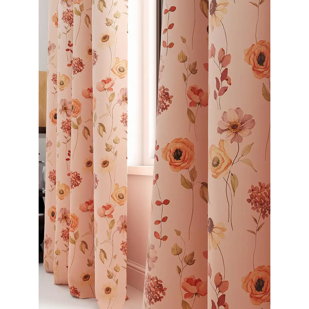 Фото 3 Комплект штор на шторной ленте AT Home Пеневирс 150x250 см цвет белый Фото 3 Комплект штор на шторной ленте AT Home Пеневирс 150x250 см цвет белый