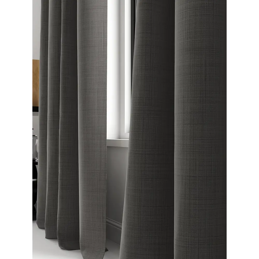 Фото 3 Комплект штор на шторной ленте AT Home Шениколс 150x250 см цвет бежевый Фото 3 Комплект штор на шторной ленте AT Home Шениколс 150x250 см цвет бежевый