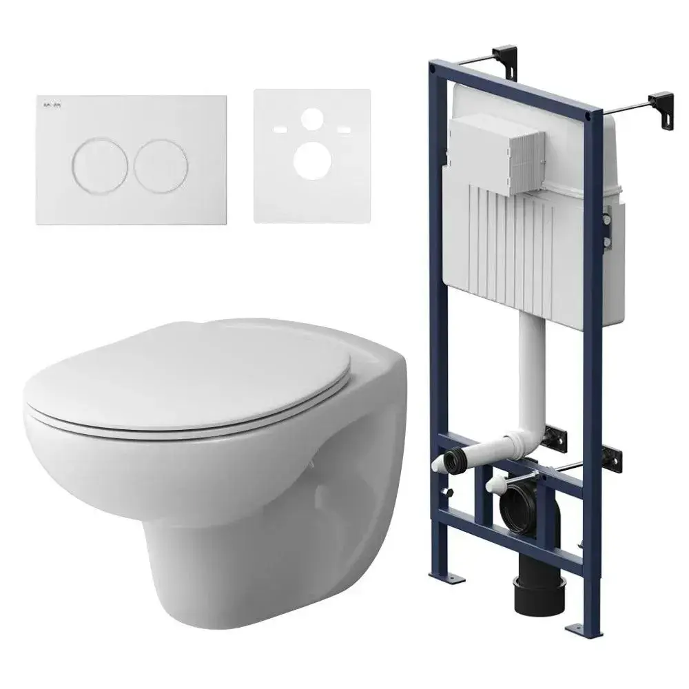 Фото 4 Комплект инсталляция с унитазом Damixa DX15.IS40101.1700_7214 цвет белый Фото 4 Комплект инсталляция с унитазом Damixa DX15.IS40101.1700_7214 цвет белый