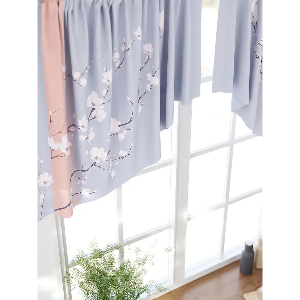 Фото 4 Комплект штор At home Базовая коллекция AT585032 на шторной ленте 90x150 см цвет белый