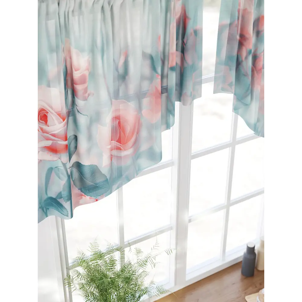 Фото 4 Тюль At home Базовая коллекция AT584086 на шторной ленте 90x150 см цвет красный Фото 4 Тюль At home Базовая коллекция AT584086 на шторной ленте 90x150 см цвет красный