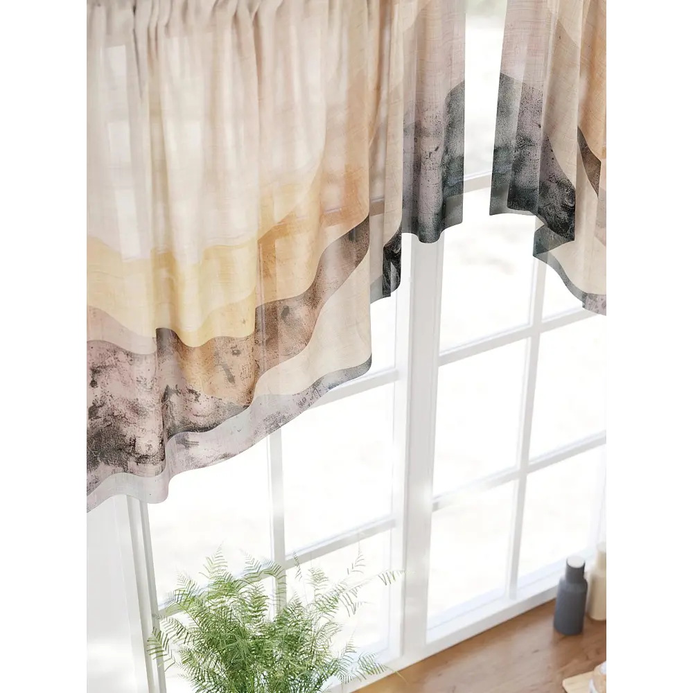 Фото 4 Тюль At home Базовая коллекция AT584094 на шторной ленте 90x150 см цвет бежевый Фото 4 Тюль At home Базовая коллекция AT584094 на шторной ленте 90x150 см цвет бежевый
