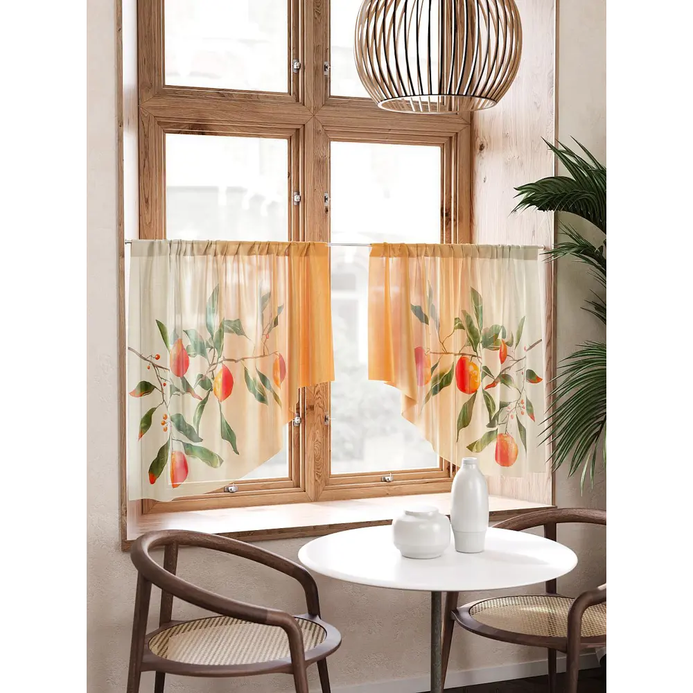 Фото Тюль At home Базовая коллекция AT584017 на шторной ленте 90x150 см цвет бежевый Фото Тюль At home Базовая коллекция AT584017 на шторной ленте 90x150 см цвет бежевый