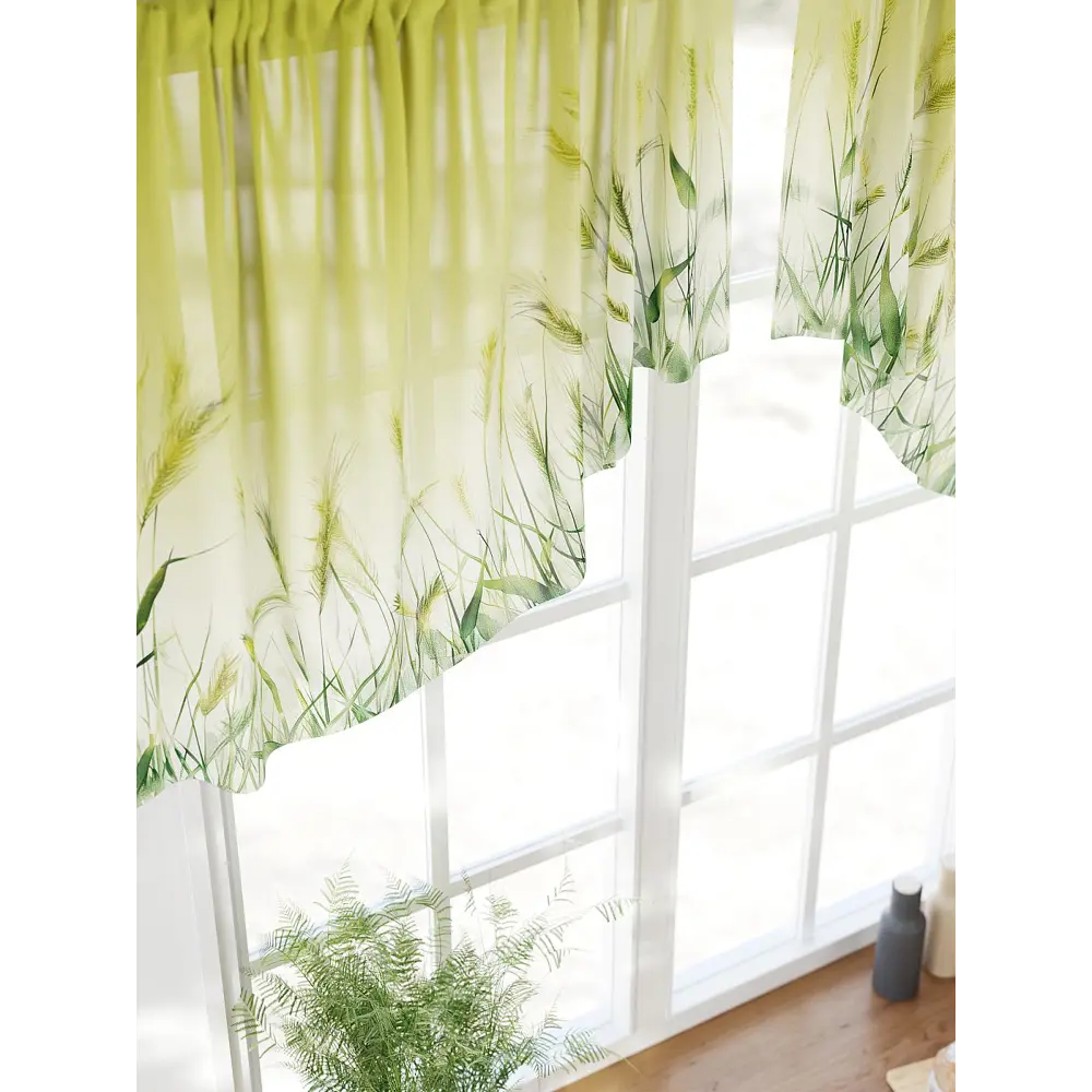 Фото 4 Тюль At home Базовая коллекция AT584063 на шторной ленте 90x150 см цвет белый Фото 4 Тюль At home Базовая коллекция AT584063 на шторной ленте 90x150 см цвет белый