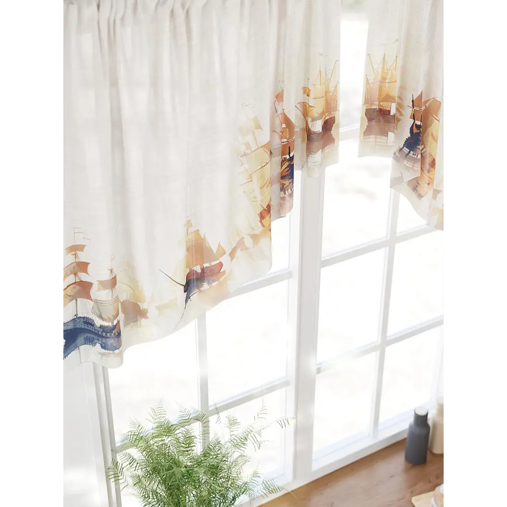 Фото 4 Тюль At home Базовая коллекция AT584071 на шторной ленте 90x150 см цвет бежевый Фото 4 Тюль At home Базовая коллекция AT584071 на шторной ленте 90x150 см цвет бежевый