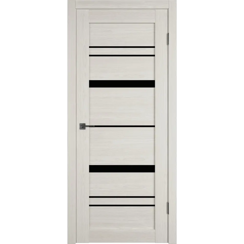 Фото Комплект межкомнатной двери Vfd Atum Pro Х25 остеклённая 200x60см ПВХ цвет artic oak с коробом и наличниками