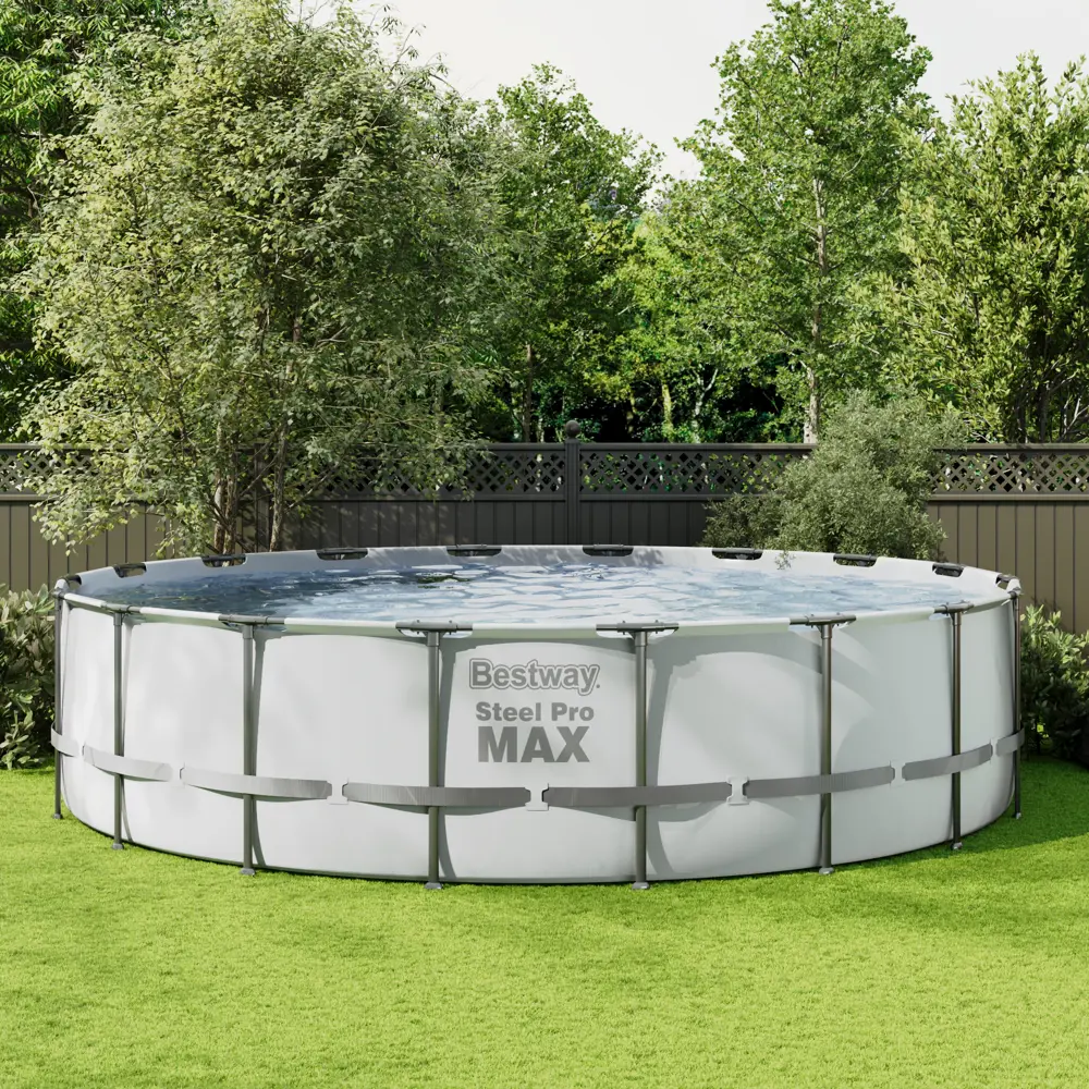 Фото 11 Каркасный бассейн Bestway Steel Pro Max 5.49x1.22 23062 л Фото 11 Каркасный бассейн Bestway Steel Pro Max 5.49x1.22 23062 л