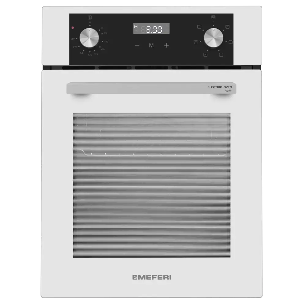Фото 12 Электрический духовой шкаф Meferi MEO456WH POWER 45x60x56 см цвет белый Фото 12 Электрический духовой шкаф Meferi MEO456WH POWER 45x60x56 см цвет белый