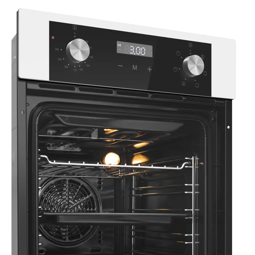 Фото 18 Электрический духовой шкаф Meferi MEO456WH POWER 45x60x56 см цвет белый Фото 18 Электрический духовой шкаф Meferi MEO456WH POWER 45x60x56 см цвет белый