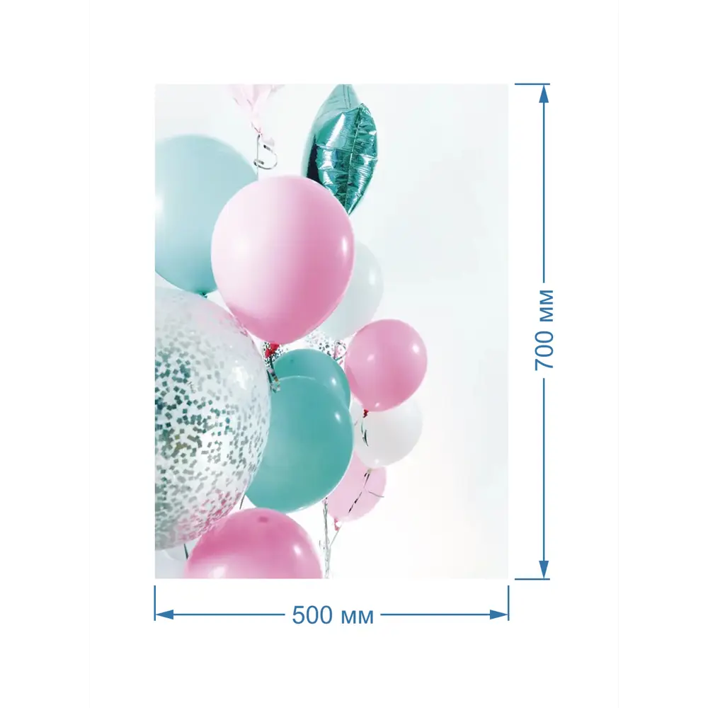 Фото 2 Картина Полицентр Воздушные шары для декора 70x50 см Фото 2 Картина Полицентр Воздушные шары для декора 70x50 см