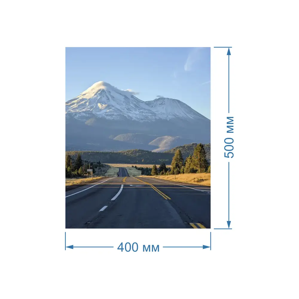 Фото 2 Картина Полицентр Дорога к горам в калифорнии 50x40 см Фото 2 Картина Полицентр Дорога к горам в калифорнии 50x40 см
