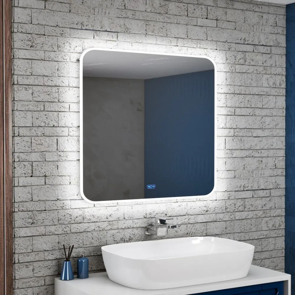 Фото 6 Зеркало Teymi Solli ЗЛП12 80x80 LED подсветка, сенсор, антипар Фото 6 Зеркало Teymi Solli ЗЛП12 80x80 LED подсветка, сенсор, антипар