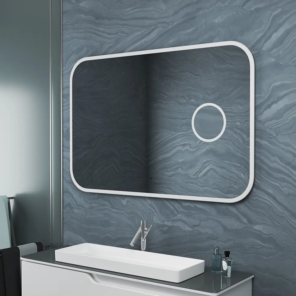 Фото 5 Зеркало Solli Elegant T20212IRU со встроенной подсветкой 120x80 см, сенсор на взмах Фото 5 Зеркало Solli Elegant T20212IRU со встроенной подсветкой 120x80 см, сенсор на взмах