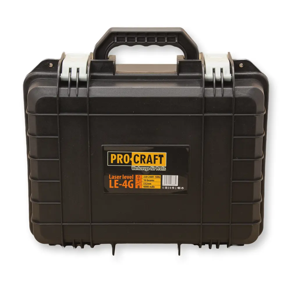 Фото 5 Уровень лазерный Procraft LE4G зеленый луч штатив в комплекте, 40 м Фото 5 Уровень лазерный Procraft LE4G зеленый луч штатив в комплекте, 40 м