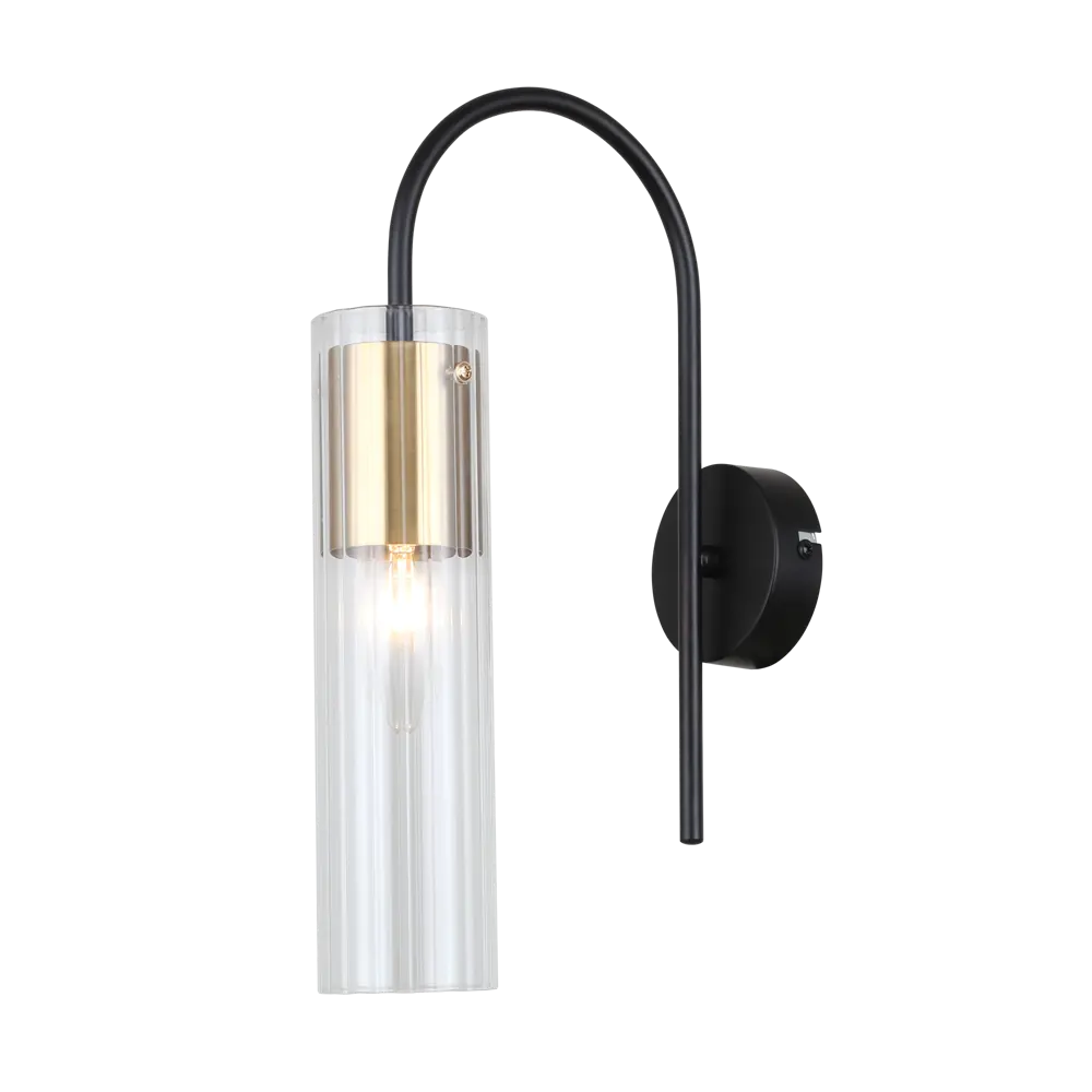 Фото 2 Светильник бра настенный Escada Fluid 2112/1A цвет черный Фото 2 Светильник бра настенный Escada Fluid 2112/1A цвет черный