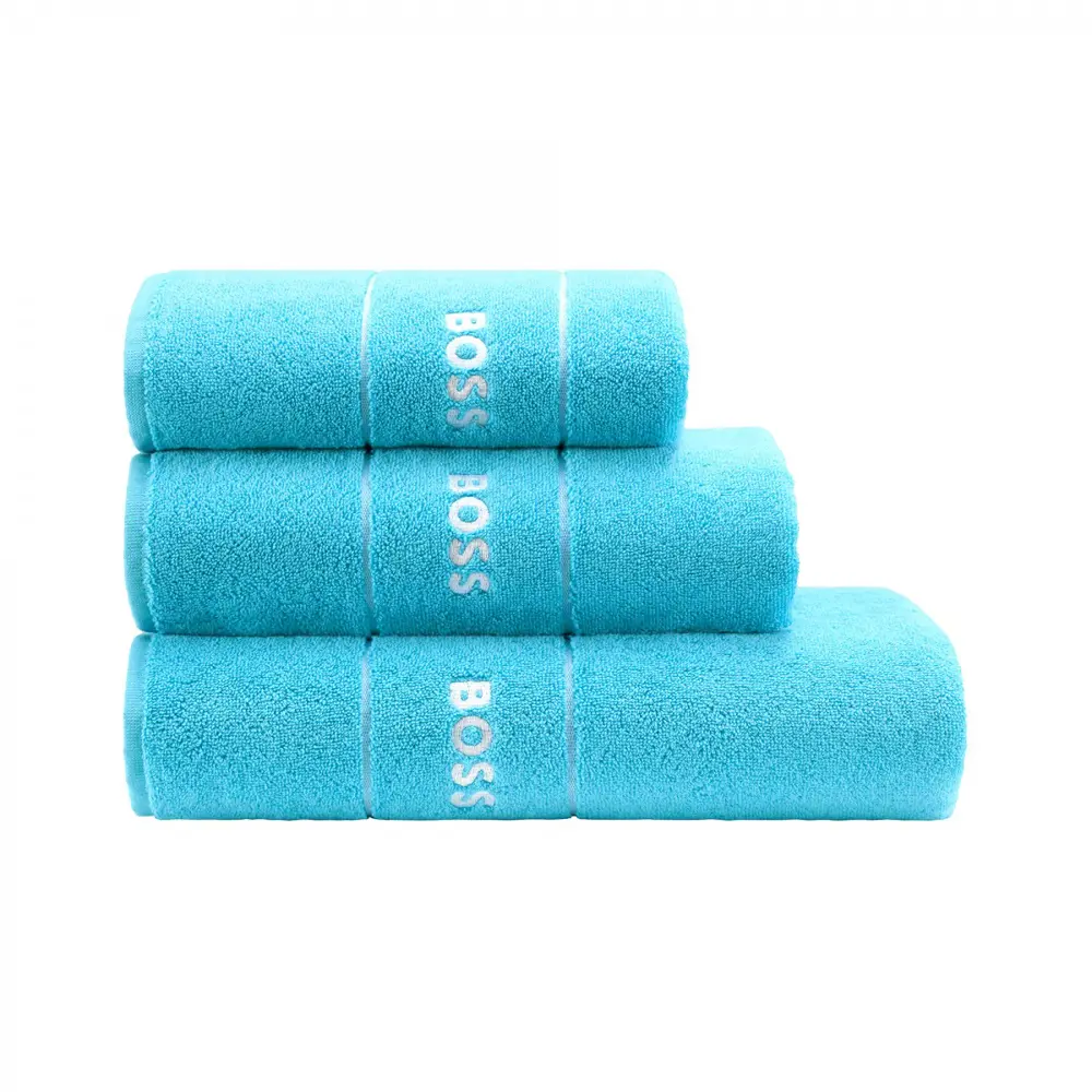 Фото Полотенце банное Boss Plain River blue 100x150 см Фото Полотенце банное Boss Plain River blue 100x150 см