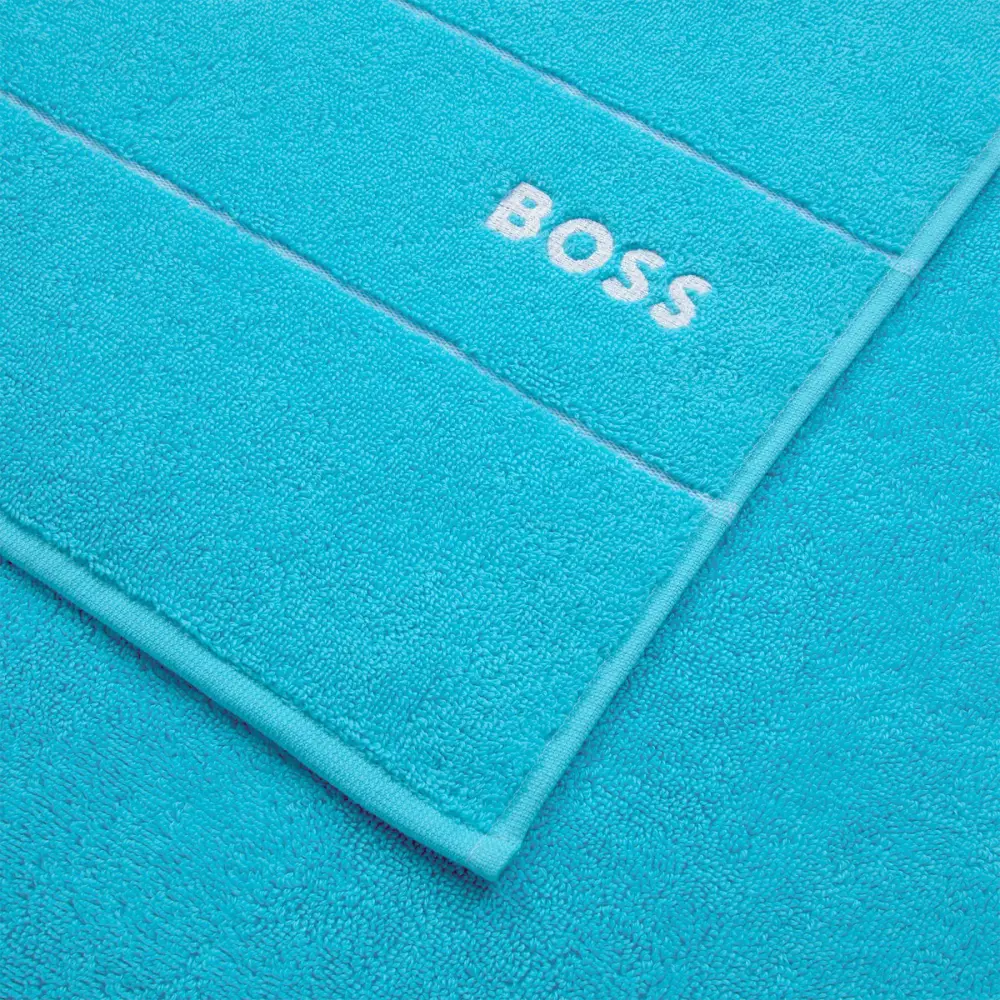 Фото 3 Полотенце Boss Plain River Blue махровое 50x100 см цвет синий Фото 3 Полотенце Boss Plain River Blue махровое 50x100 см цвет синий
