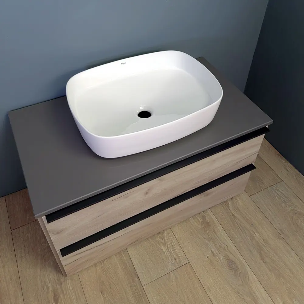 Фото 9 Раковина Teymi Solli 51 artceramic накладная белая T50209