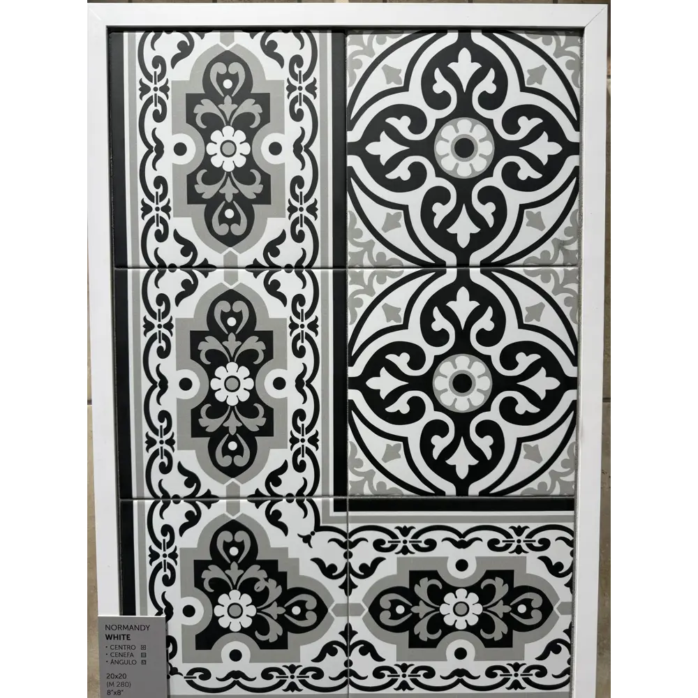 Фото 6 Керамогранит Mainzu Normandy ÁNGULO NORMANDY BLACK 21x22.5см цвет разноцветный Фото 6 Керамогранит Mainzu Normandy ÁNGULO NORMANDY BLACK 21x22.5см цвет разноцветный
