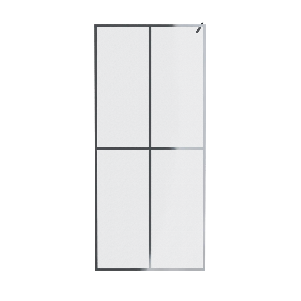 Фото 8 Душевая перегородка Watersense W00207 90x200см хромированный профиль Фото 8 Душевая перегородка Watersense W00207 90x200см хромированный профиль