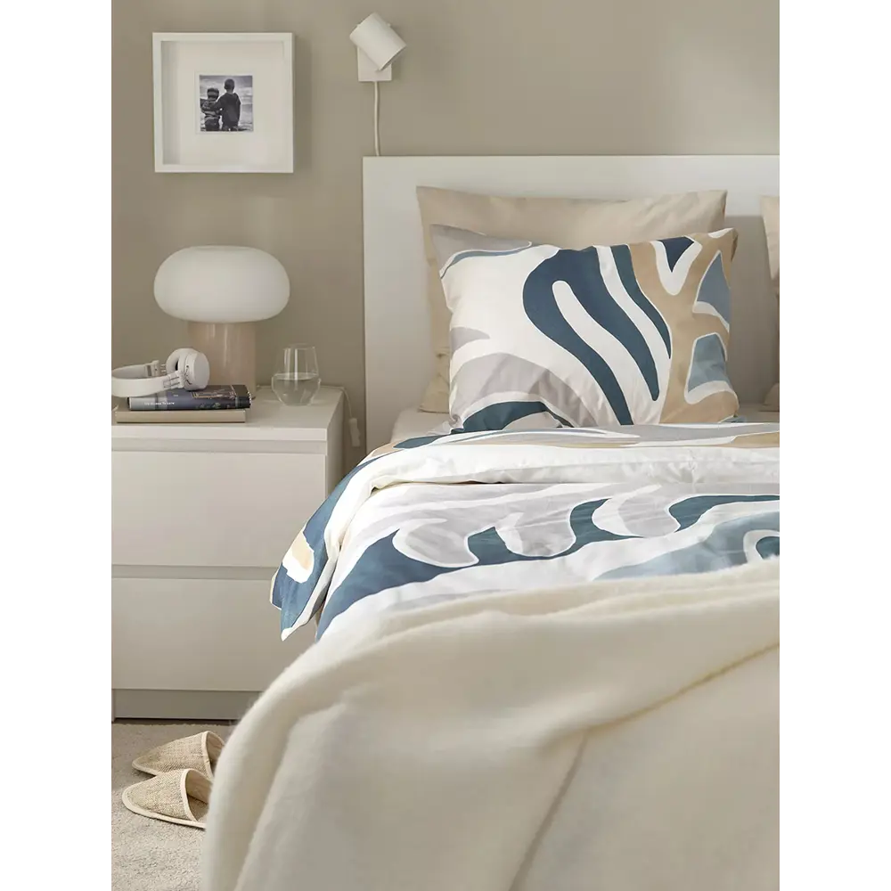 Фото 7 Комплект постельного белья Vigrana МИГЛАСВИЯ перкаль 1.5-спальный наволочка 50 x 70- 1 шт цвет разноцветный