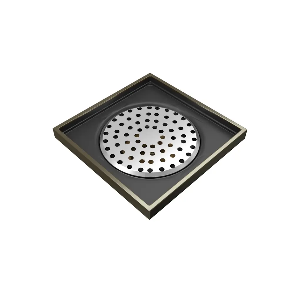 Фото 8 Трап для душа Teymi T90323 сухой затвор 10x10 см металл Фото 8 Трап для душа Teymi T90323 сухой затвор 10x10 см металл