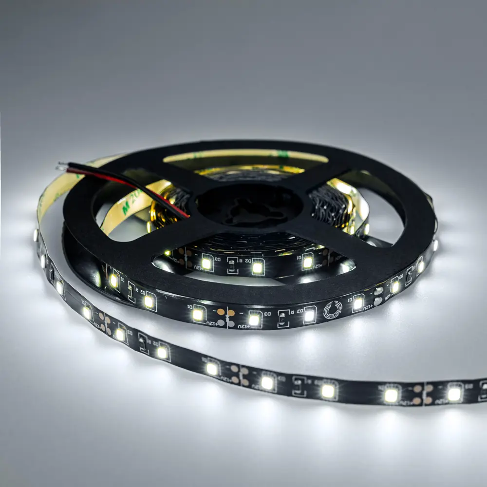 Фото 3 Светодиодная лента Eleganz Lux 2835 60 LED (4.8W/M) 12V холодная 6000К ЧЕРНАЯ ОСНОВА, 5м Фото 3 Светодиодная лента Eleganz Lux 2835 60 LED (4.8W/M) 12V холодная 6000К ЧЕРНАЯ ОСНОВА, 5м