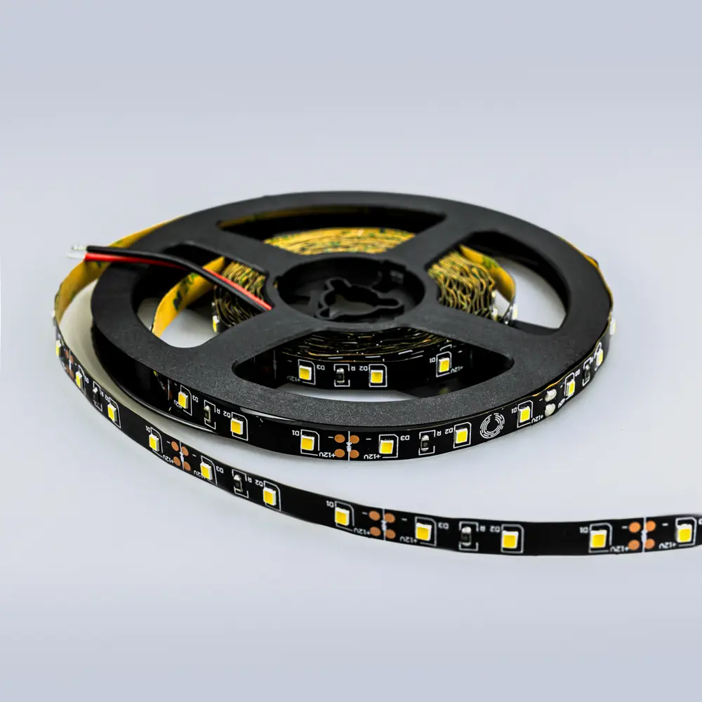 Фото 6 Светодиодная лента Eleganz Lux 2835 60 LED (4.8W/M) 12V холодная 6000К ЧЕРНАЯ ОСНОВА, 5м Фото 6 Светодиодная лента Eleganz Lux 2835 60 LED (4.8W/M) 12V холодная 6000К ЧЕРНАЯ ОСНОВА, 5м