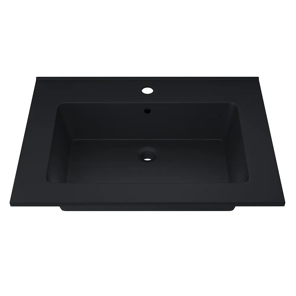 Фото Раковина полувстраиваемая Uperwood UPD Parma Quartz 291003000 66см цвет уголь Фото Раковина полувстраиваемая Uperwood UPD Parma Quartz 291003000 66см цвет уголь