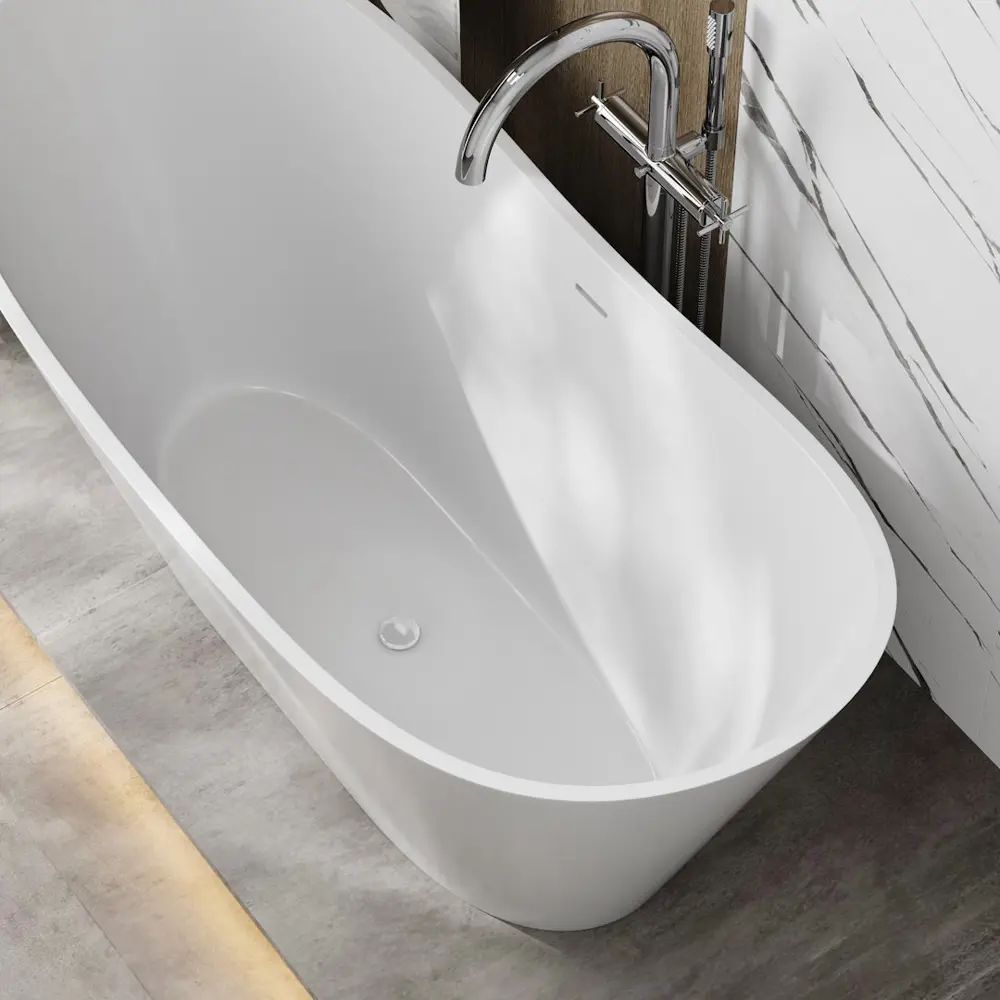Фото 4 Ванна отдельностоящая Teymi Ellie Pro T130202 акриловая 170x73x73 цвет белый Фото 4 Ванна отдельностоящая Teymi Ellie Pro T130202 акриловая 170x73x73 цвет белый
