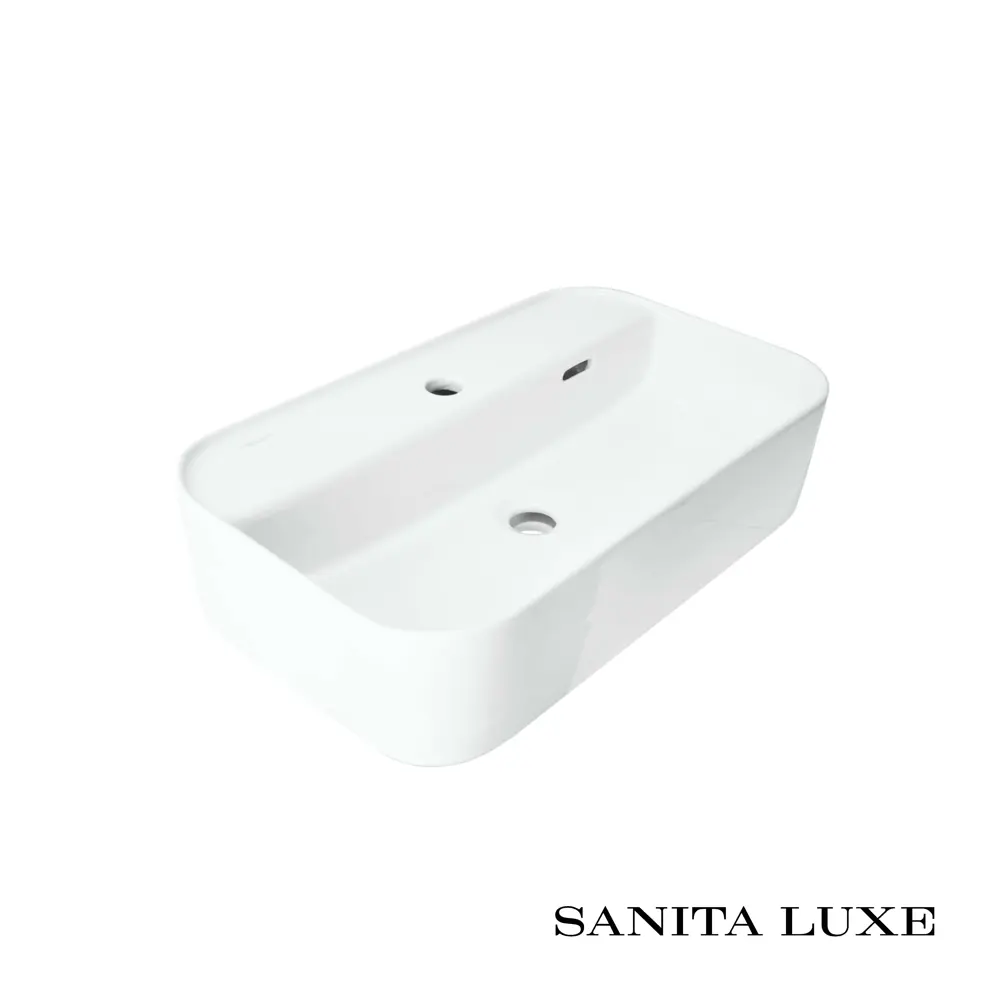 Фото 6 Раковина Sanita Luxe INF60SLWB01SH накладная 60см Фото 6 Раковина Sanita Luxe INF60SLWB01SH накладная 60см