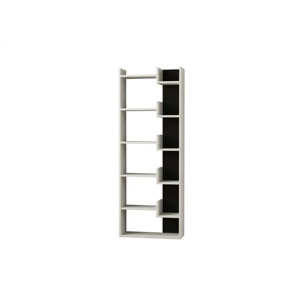 Фото 2 Стеллаж деревянный Leve home 61x162x22 см нагрузка до 5 кг МДФ с покрытием цвет белый матовый Фото 2 Стеллаж деревянный Leve home 61x162x22 см нагрузка до 5 кг МДФ с покрытием цвет белый матовый