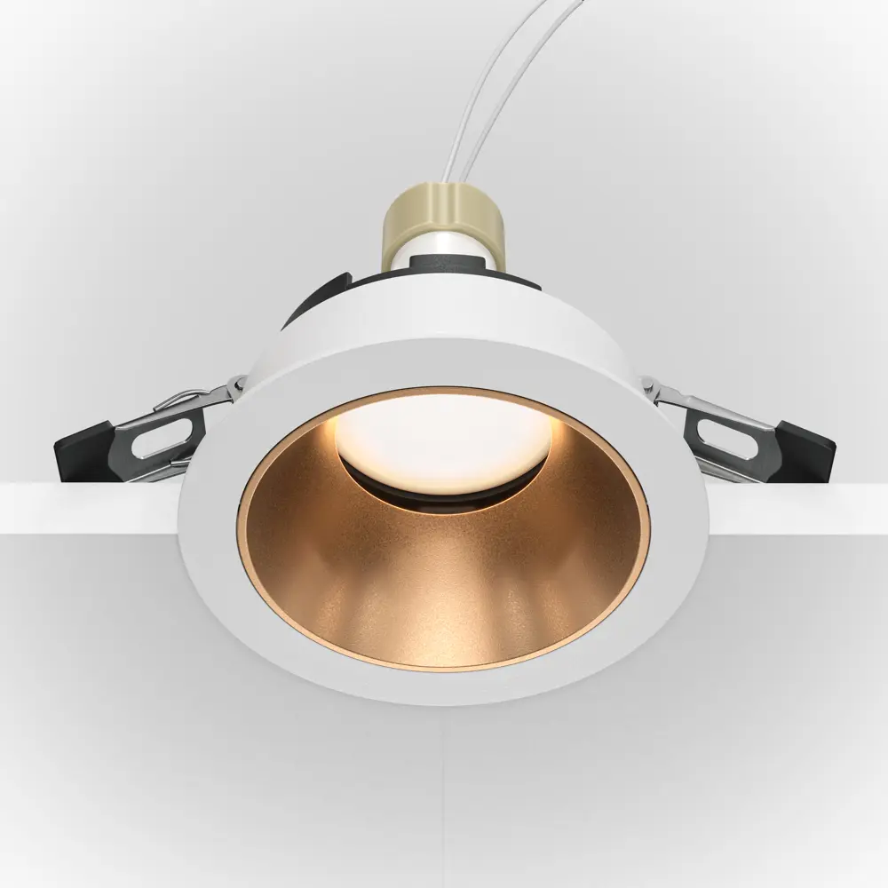 Фото 5 Светильник точечный встраиваемый Maytoni Dl051-u-1wmg 4.5 м² под отверстие 7.5 см цвет белый Фото 5 Светильник точечный встраиваемый Maytoni Dl051-u-1wmg 4.5 м² под отверстие 7.5 см цвет белый
